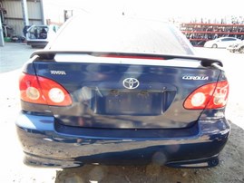 2005 Toyota Corolla S Navy Blue 1.8L AT #Z23343